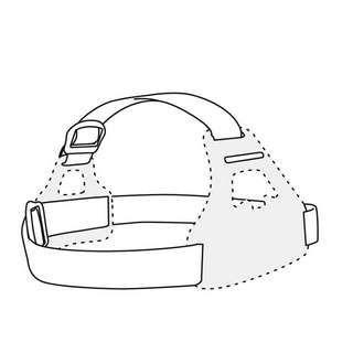 Petzl Ersatzkopfband für DUO