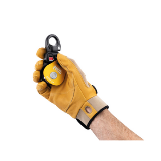 Petzl Spin S1 Umlenkrolle mit hohem Wirkungsgrad und integriertem Wirbel