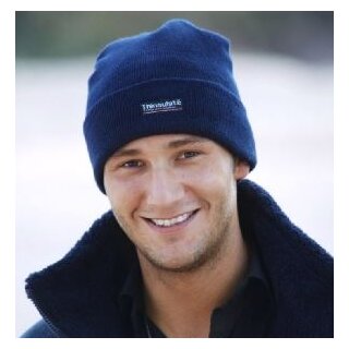 UPIXX JAN Strickmützel mit 3M-Thinsulate-Futter dunkelblau