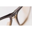 Univet Contemporary 571 Schutzbrille mit Sehstärke stone-after dark Einstärke für die Ferne Polycarbonat Vanguard RX