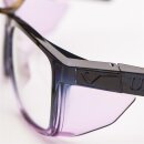 Univet Contemporary 571 Schutzbrille mit Sehstärke stone-after dark Einstärke für die Ferne Polycarbonat Vanguard RX