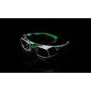 Univet Technical 5X1 RX Schutzbrille mit Sehstärke grün-dunkelgrau Einstärke für die Ferne Polycarbonat