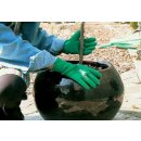 Ferdy F. ROSALIND Rosenhandschuh aus Baumwolltrikot m.Latex- beschichtung Damengröße Abverkauf