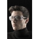 Univet Technical 5X9 Schutzbrille mit Sehstärke gun metallic-grün