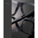 Univet Technical 5X9 Schutzbrille mit Sehstärke gun metallic-grün