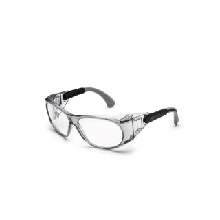 Univet Essential 539 Schutzbrille mit Sehstärke schwarz-grau