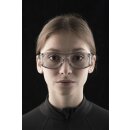 Univet Essential 539 Schutzbrille mit Sehstärke schwarz-grau