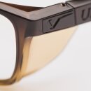 Univet Contemporary 573 Schutzbrille mit Sehstärke amethyst-after dark Einstärke für die Ferne Polycarbonat Vanguard RX