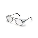 Univet Metall 53608 Schutzbrille mit Sehstärke grau...
