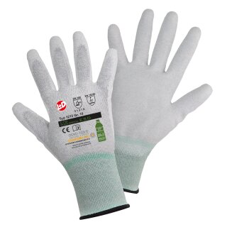 ESD Feinstrickhandschuh goes green - nachhaltig in versch. Größen