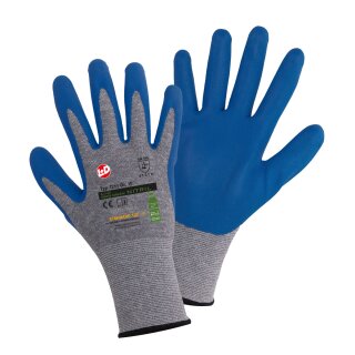 Nitril Feinstrickhandschuh goes green - nachhaltig 8