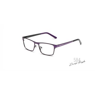 Univet Bildschirmbrille 584 Office Line mit Sehstärke lila