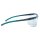 Infield Vision 10 Schutzbrille mit Sehstärke grau-türkis - Einstärke für die Ferne Kunststoff HI 1,6
