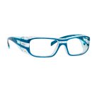 Infield Vision 12 Schutzbrille mit Sehstärke blau-kristall - Einstärke für die Nähe Polycarbonat