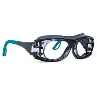 Infield Optor XXS Plus Schutzbrille mit Sehstärke smoke - Einstärke für die Ferne Phototrop HI 1,6