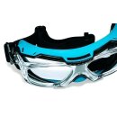 Infield Defendor RX Schutzbrille mit Sehstärke türkis - Einstärke für die Ferne Phototrop HI 1,6