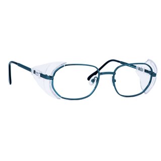 Infield Vision M 1000 Schutzbrille mit Sehstärke blau Scheibe 50mm