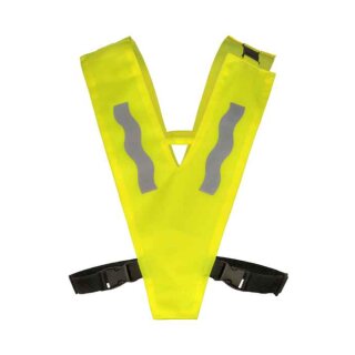 Korntex® Warnkragen für Kinder mit Sicherheitsverschluss "Haiti" Gelb S