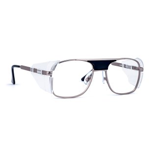 Infield Vision M 3000 Schutzbrille mit Sehstärke silber Scheibe 54mm