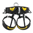 Petzl Sitz- und Haltegurt FALCON schwarz/gelb Gr. 1