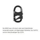 Petzl MINO ohne Zubehör - Karabiner zur Zubehör Befestigung - keine PSA