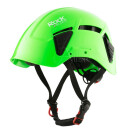 Rock Helmets  - Kletterhelm DYNAMO - Gr. Uni grün fluoreszierend