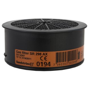 Gasfilter SUNDSTRÖM SR 298 AX - für Halb- und Vollmasken