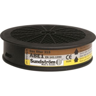 Ardon Gasfilter SUNDSTRÖM SR 315 ABE1 - für Halb- und Vollmasken