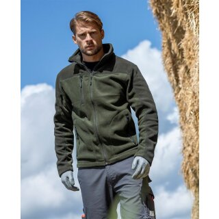 Ardon Männer-Fleece-Sweatshirt Männer MICHAEL , grün verschiedene Größen