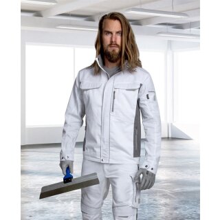 Ardon Arbeitsjacke URBAN+ weiß-grau verschiedene Größen