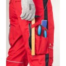 Ardon Latzhose URBAN+ rot-schwarz verschiedene Größen