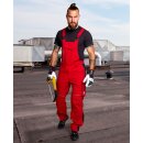 Ardon Latzhose URBAN+ rot-schwarz verlängert...