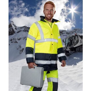 Ardon Winterjacke Hi-Viz gelb-blau REF601 verschiedene Größen