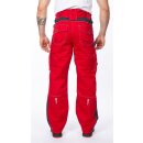 Ardon Bundhose VISION 02 rot-grau verschiedene Größen