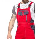 Ardon Latzhose VISION 03 rot-grau verschiedene Größen