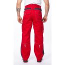 Ardon Bundhose VISION 02 rot-grau, verlängert verschiedene Größen