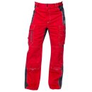 Ardon Bundhose VISION 02 rot-grau, verkürzt...