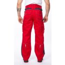 Ardon Bundhose VISION 02 rot-grau, verkürzt verschiedene Größen