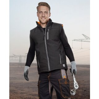 Ardon Softshell Weste VISION WINTER, schwarz verschiedene Größen