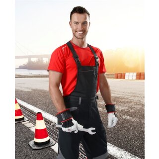 Ardon Latzhose, R8ED+ 03 schwarz-grau, verkürzt verschiedene Größen