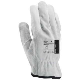 Ardon Ganzleder-Handschuhe SAFETY/D-FNS 10/XL - mit Verkaufsetikette