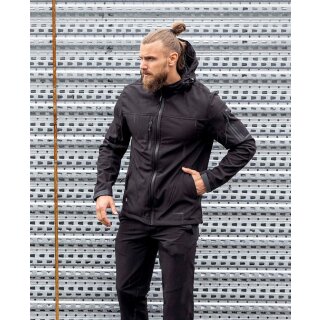 Ardon Softshell-Jacke Herren SPIRIT , schwarz XL
