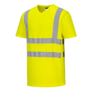 Portwest T-Shirt S179 mit V-Ausschnitt und Mesh-Einsätzen