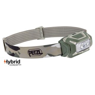 Petzl ARIA 1 RGB kompakte Stirnlampe 350 Lumen Camo