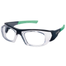 Uvex RX cd 5521 planetSchutzbrille mit Sehstärke in anthrazit/jade Scheibe 54mm