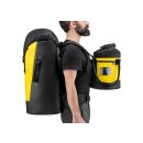 Petzl TRANSPORT 60 Material-Transport-Rucksack Farbe schwarz-gelb