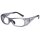 Uvex RX cd 5524 planet Schutzbrille mit Sehstärke in silber/anthrazit Scheibe 57mm