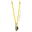 Petzl ABSORBICA-Y doppeltes Verbindungsmittel mit Falldämpfer 150 cm