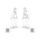 Petzl ABSORBICA-Y TIE-BACK Doppeltes Verbindungsmittel