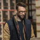 Bollé Safety Kick Schutzbrille mit Sehstärke in Schwarz/Orange K4 54/19